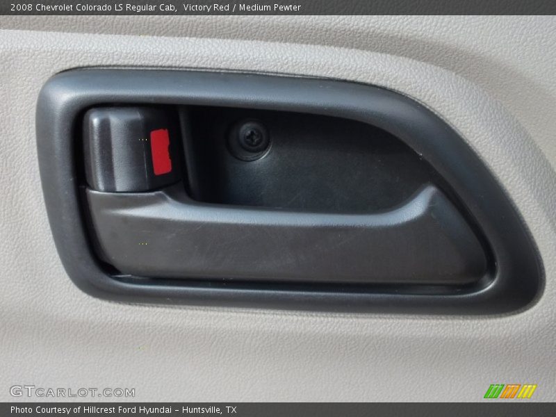 Victory Red / Medium Pewter 2008 Chevrolet Colorado LS Regular Cab