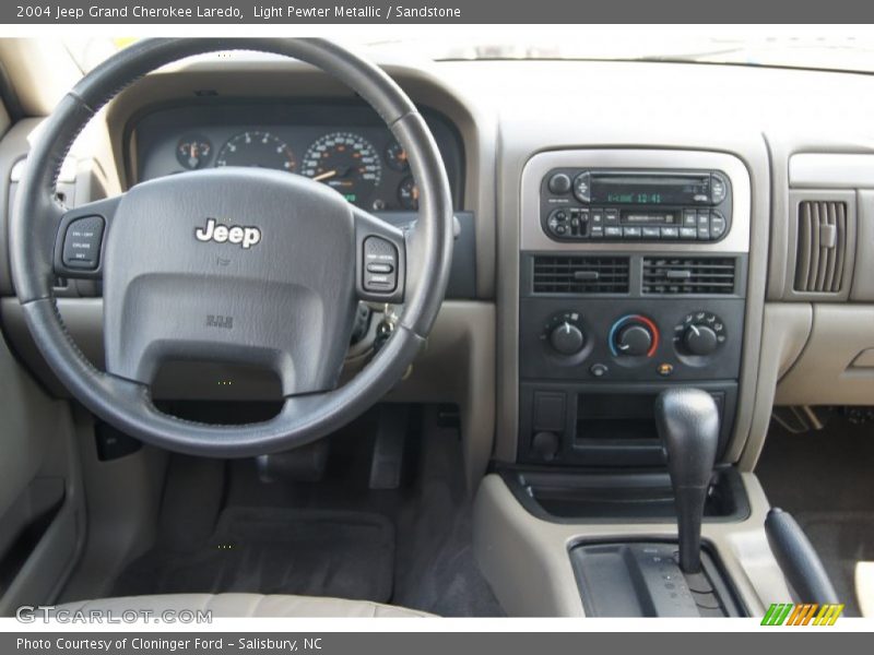 Light Pewter Metallic / Sandstone 2004 Jeep Grand Cherokee Laredo