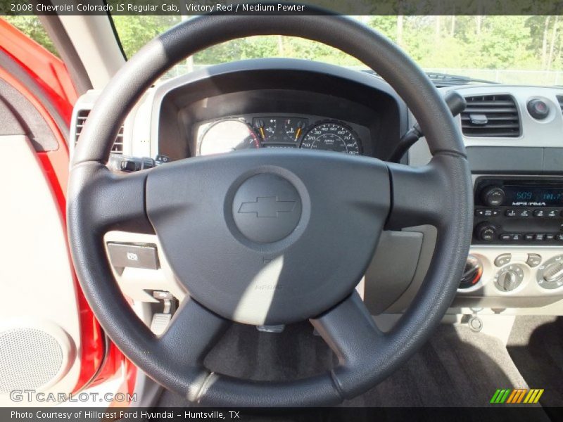 Victory Red / Medium Pewter 2008 Chevrolet Colorado LS Regular Cab