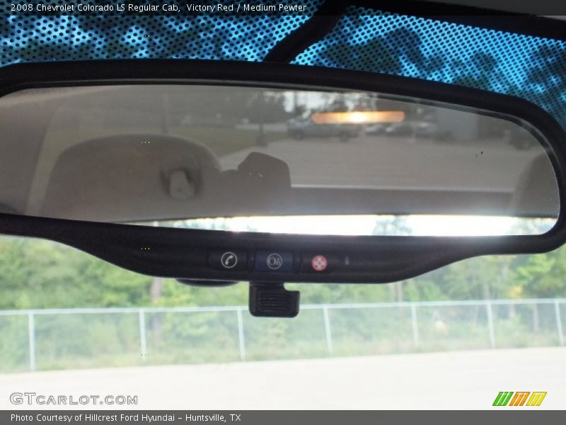 Victory Red / Medium Pewter 2008 Chevrolet Colorado LS Regular Cab