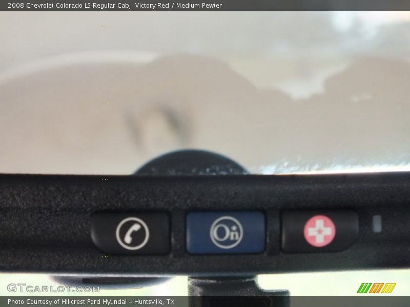 Victory Red / Medium Pewter 2008 Chevrolet Colorado LS Regular Cab