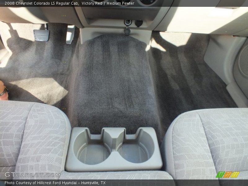 Victory Red / Medium Pewter 2008 Chevrolet Colorado LS Regular Cab