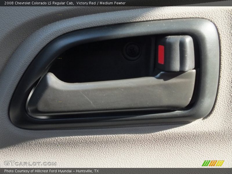 Victory Red / Medium Pewter 2008 Chevrolet Colorado LS Regular Cab