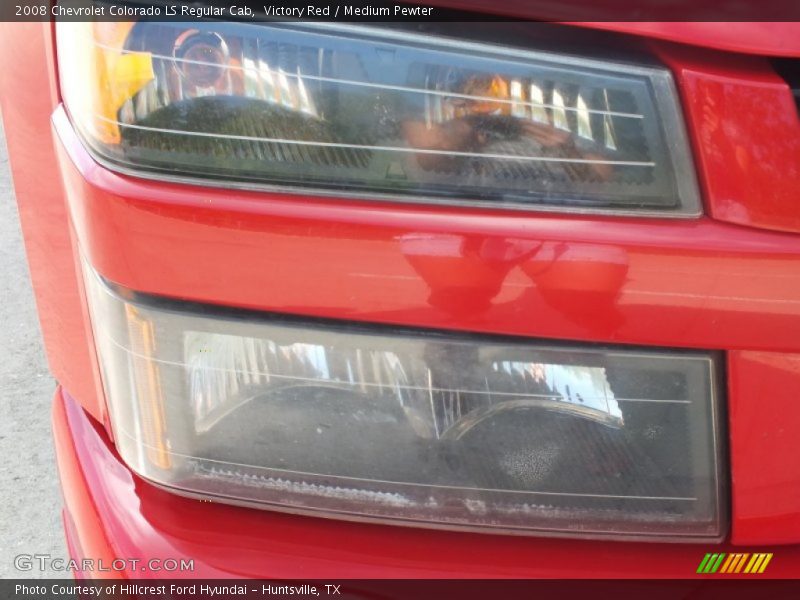Victory Red / Medium Pewter 2008 Chevrolet Colorado LS Regular Cab