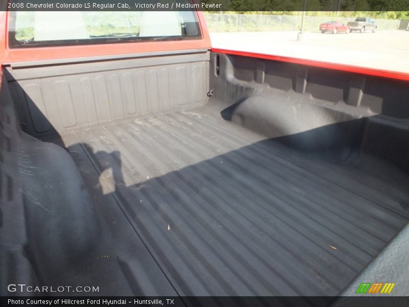 Victory Red / Medium Pewter 2008 Chevrolet Colorado LS Regular Cab