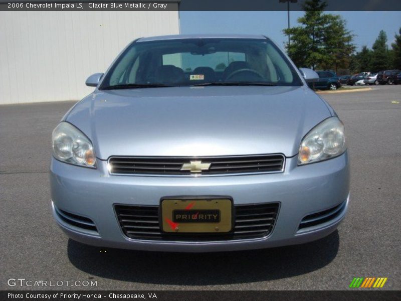 Glacier Blue Metallic / Gray 2006 Chevrolet Impala LS