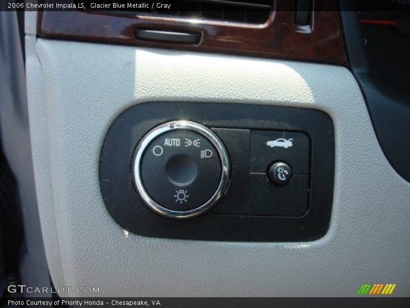 Glacier Blue Metallic / Gray 2006 Chevrolet Impala LS