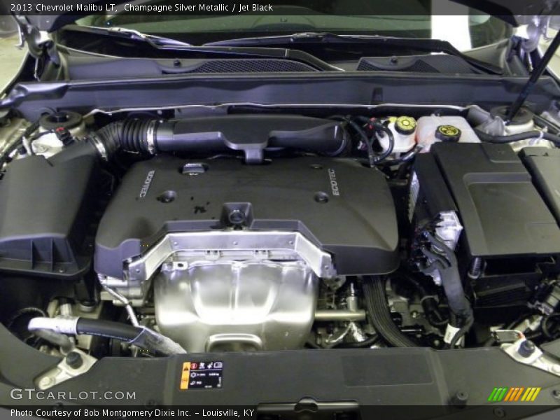 Champagne Silver Metallic / Jet Black 2013 Chevrolet Malibu LT