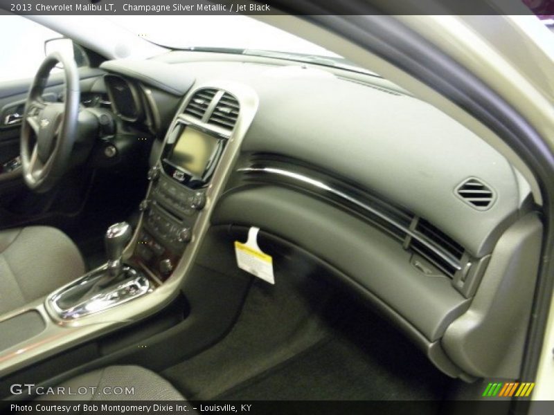 Champagne Silver Metallic / Jet Black 2013 Chevrolet Malibu LT