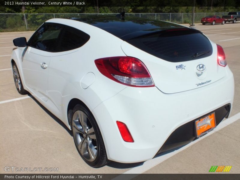 Century White / Black 2013 Hyundai Veloster