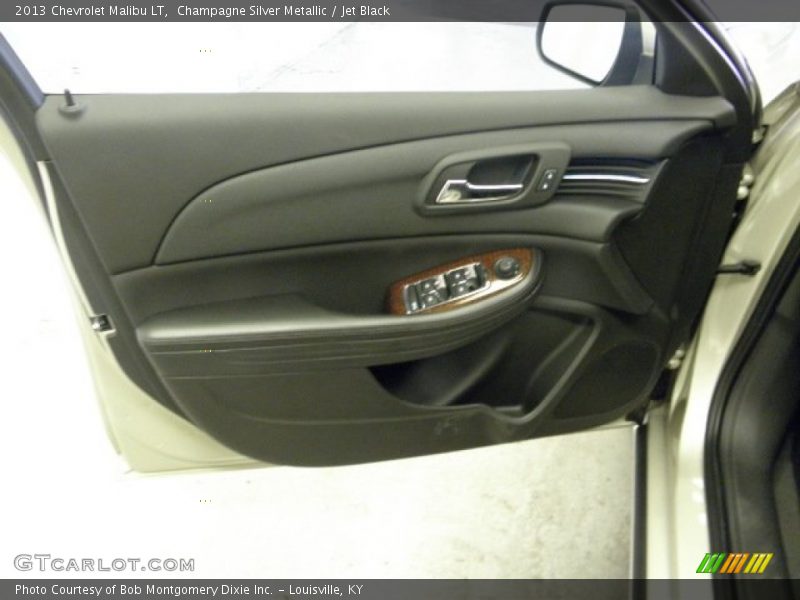 Champagne Silver Metallic / Jet Black 2013 Chevrolet Malibu LT