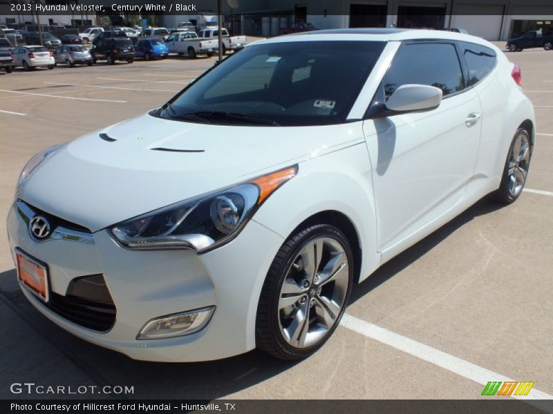 Century White / Black 2013 Hyundai Veloster