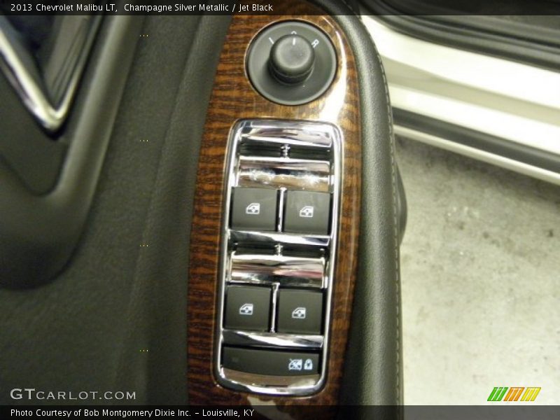 Champagne Silver Metallic / Jet Black 2013 Chevrolet Malibu LT
