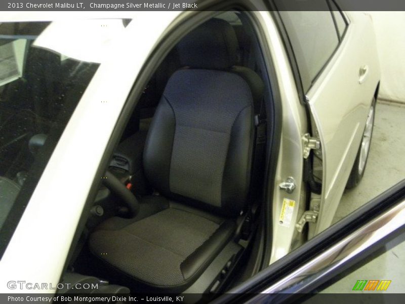 Champagne Silver Metallic / Jet Black 2013 Chevrolet Malibu LT