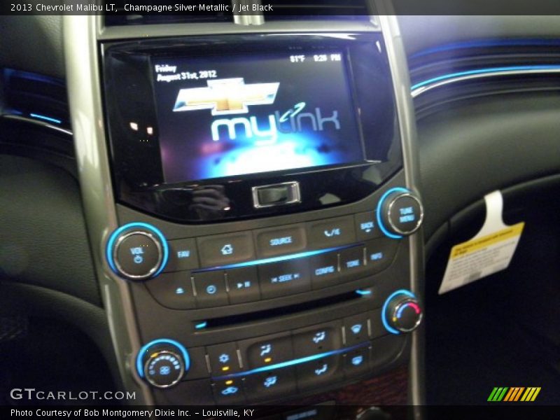 Champagne Silver Metallic / Jet Black 2013 Chevrolet Malibu LT