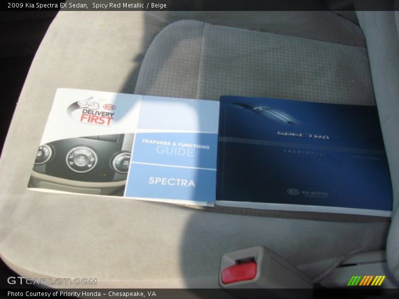 Books/Manuals of 2009 Spectra EX Sedan