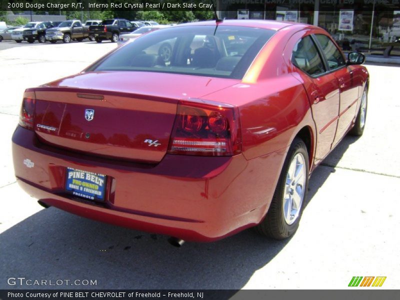 Inferno Red Crystal Pearl / Dark Slate Gray 2008 Dodge Charger R/T