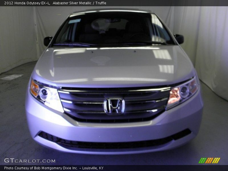 Alabaster Silver Metallic / Truffle 2012 Honda Odyssey EX-L