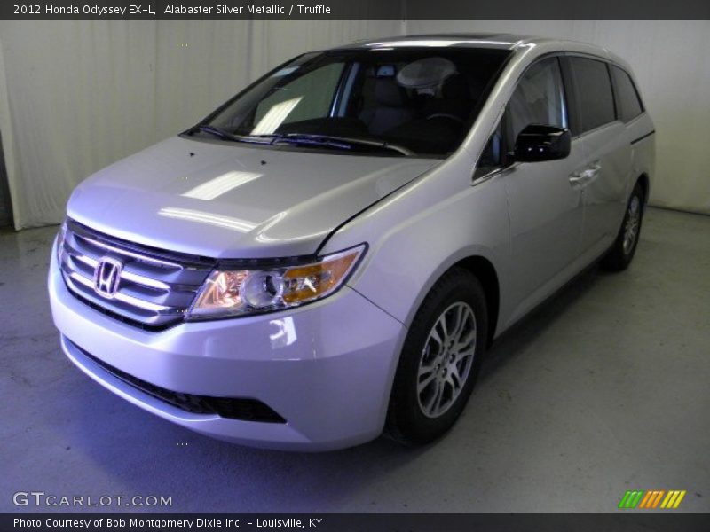 Alabaster Silver Metallic / Truffle 2012 Honda Odyssey EX-L