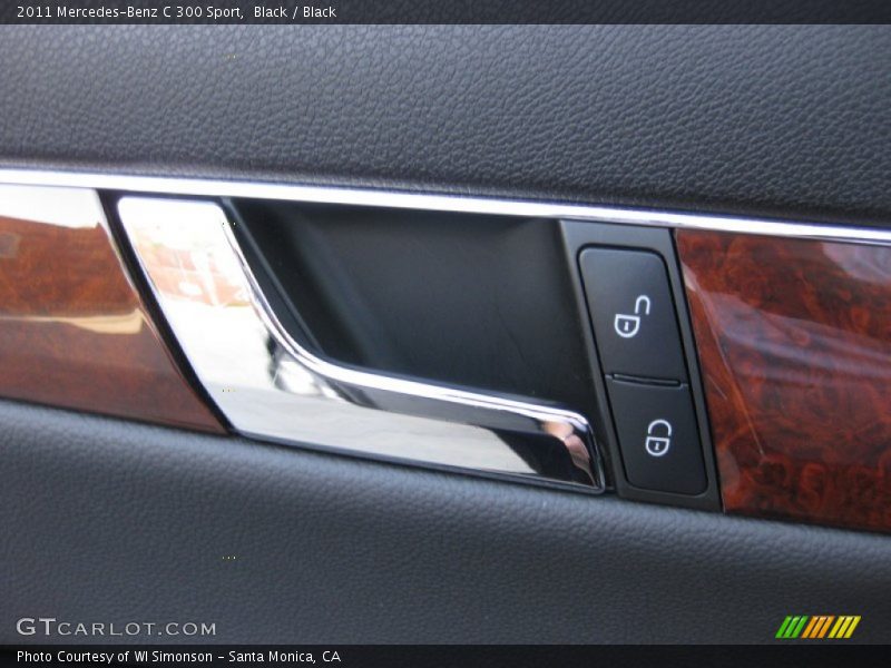 Black / Black 2011 Mercedes-Benz C 300 Sport