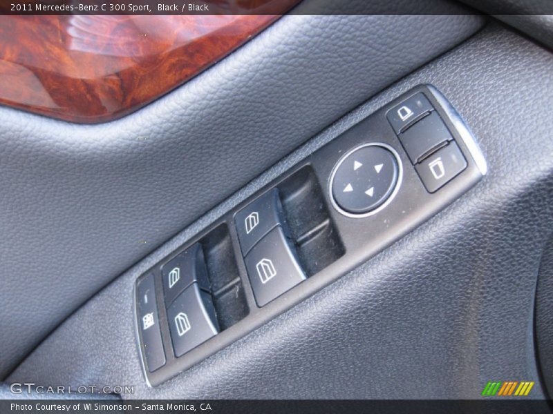 Black / Black 2011 Mercedes-Benz C 300 Sport