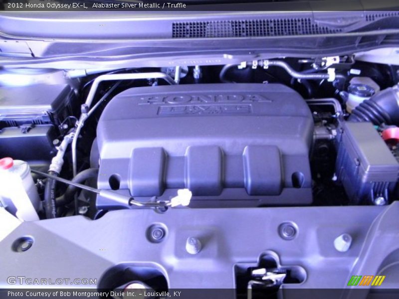Alabaster Silver Metallic / Truffle 2012 Honda Odyssey EX-L