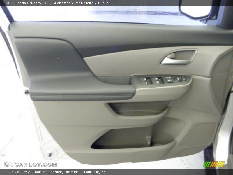 Alabaster Silver Metallic / Truffle 2012 Honda Odyssey EX-L