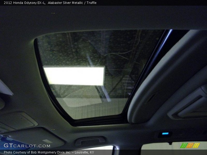 Alabaster Silver Metallic / Truffle 2012 Honda Odyssey EX-L