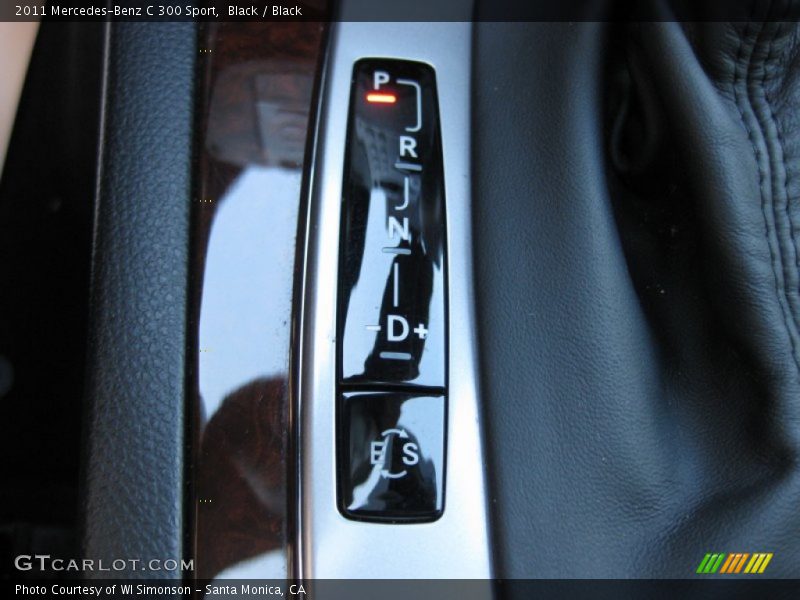 Black / Black 2011 Mercedes-Benz C 300 Sport