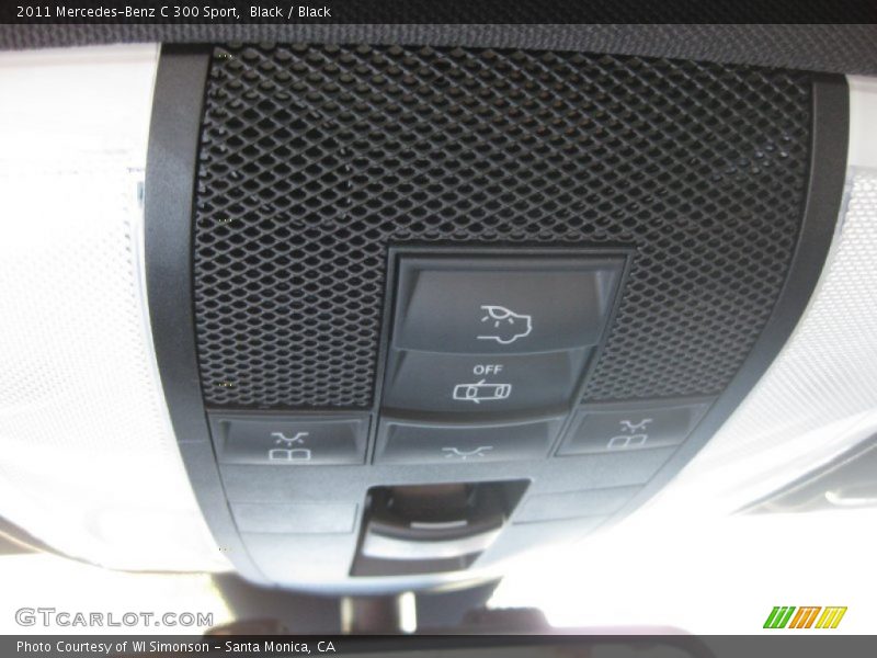 Black / Black 2011 Mercedes-Benz C 300 Sport