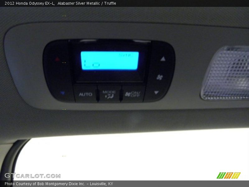 Alabaster Silver Metallic / Truffle 2012 Honda Odyssey EX-L