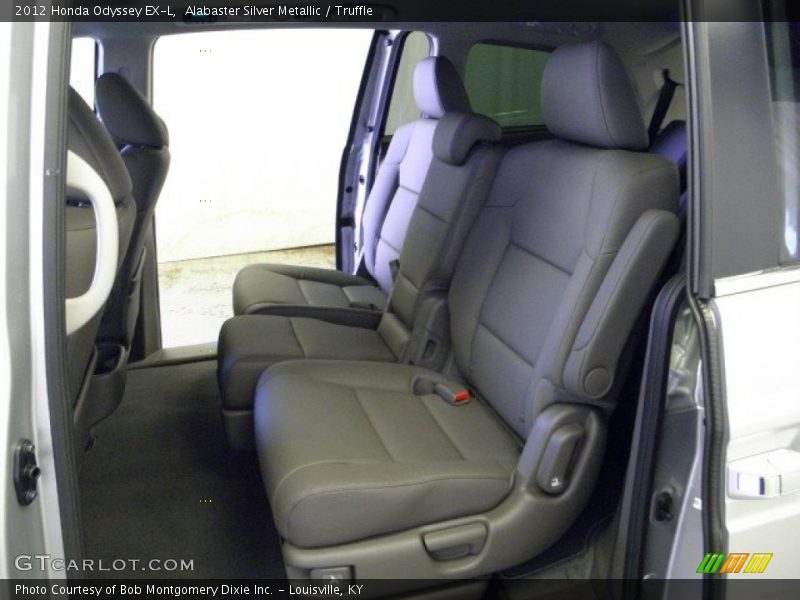 Alabaster Silver Metallic / Truffle 2012 Honda Odyssey EX-L