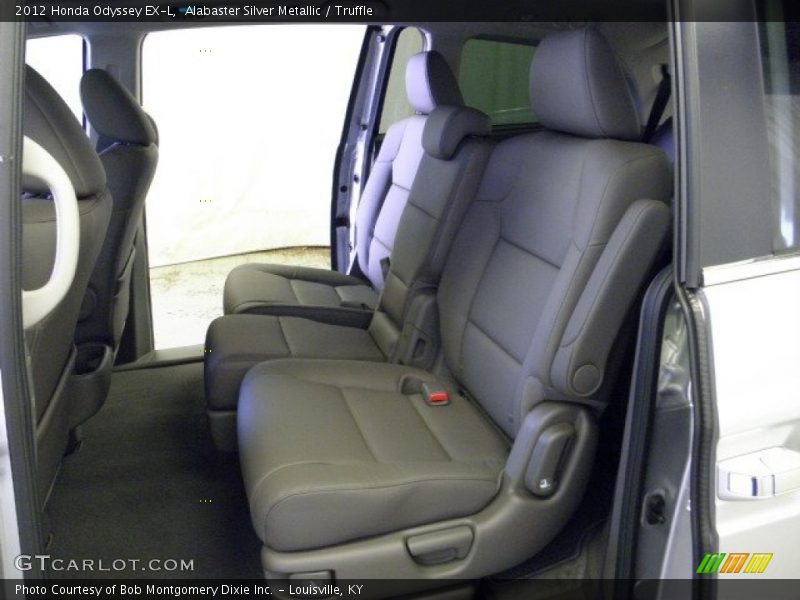 Alabaster Silver Metallic / Truffle 2012 Honda Odyssey EX-L