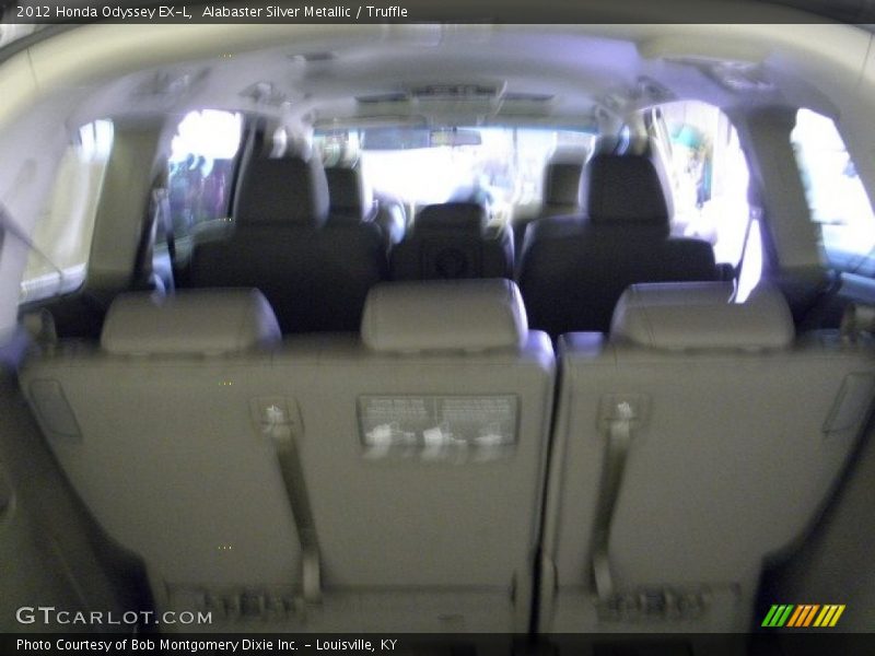 Alabaster Silver Metallic / Truffle 2012 Honda Odyssey EX-L