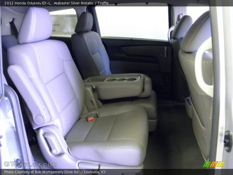 Alabaster Silver Metallic / Truffle 2012 Honda Odyssey EX-L