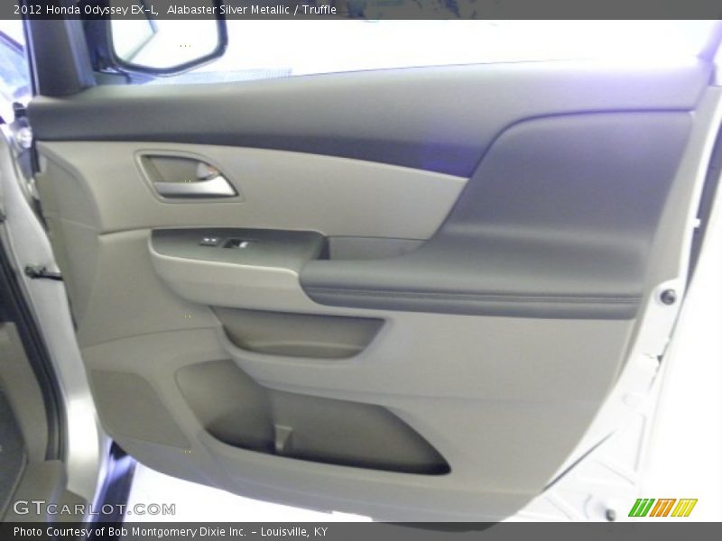 Alabaster Silver Metallic / Truffle 2012 Honda Odyssey EX-L