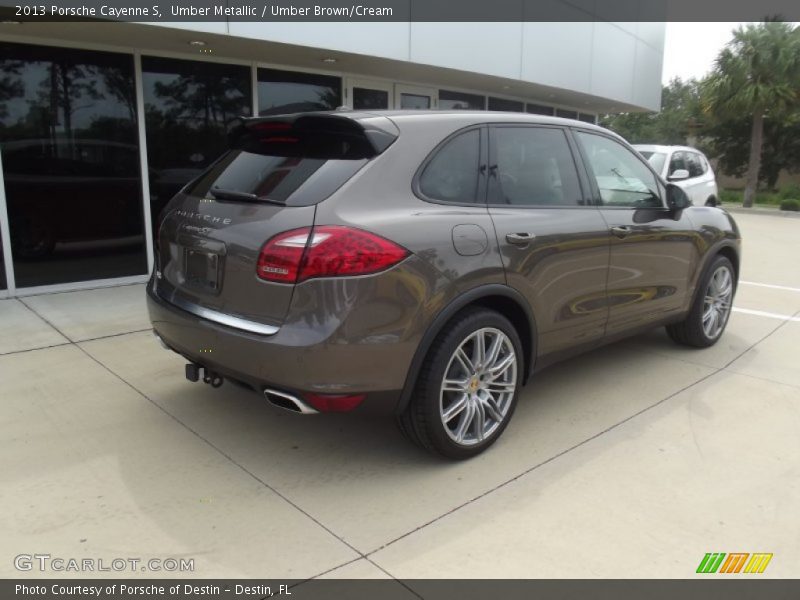 Umber Metallic / Umber Brown/Cream 2013 Porsche Cayenne S
