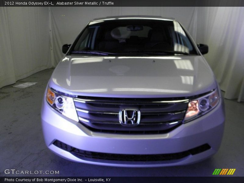 Alabaster Silver Metallic / Truffle 2012 Honda Odyssey EX-L