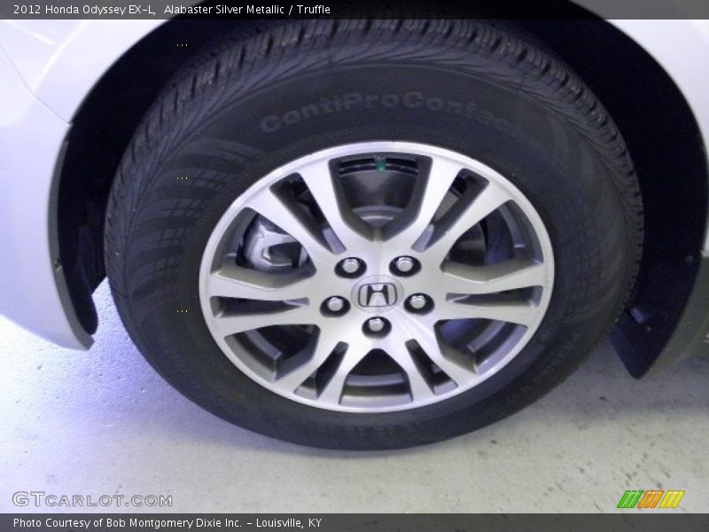 Alabaster Silver Metallic / Truffle 2012 Honda Odyssey EX-L