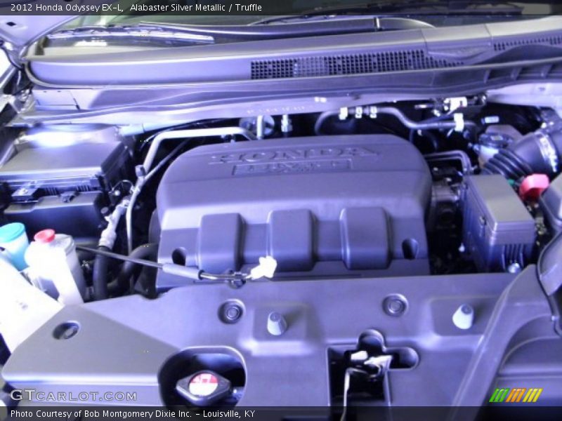 Alabaster Silver Metallic / Truffle 2012 Honda Odyssey EX-L