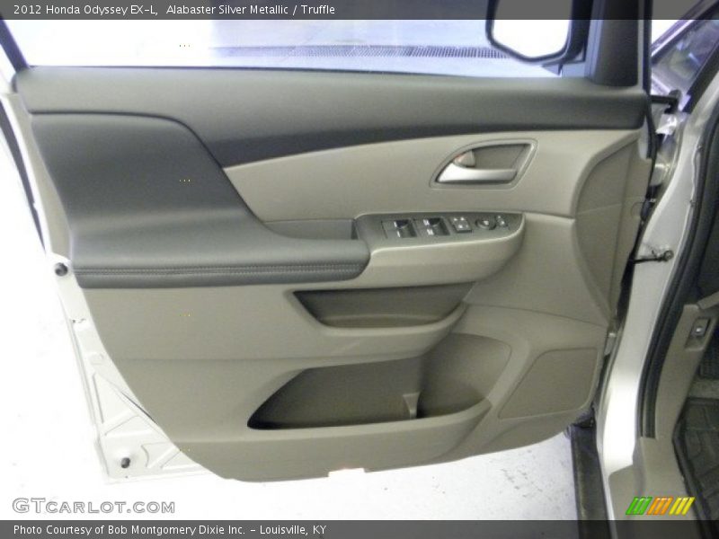 Alabaster Silver Metallic / Truffle 2012 Honda Odyssey EX-L