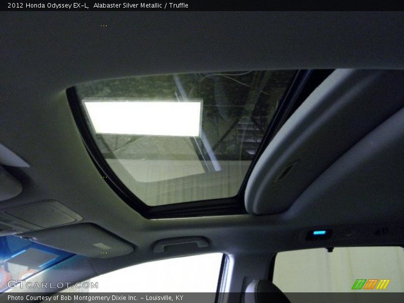 Alabaster Silver Metallic / Truffle 2012 Honda Odyssey EX-L
