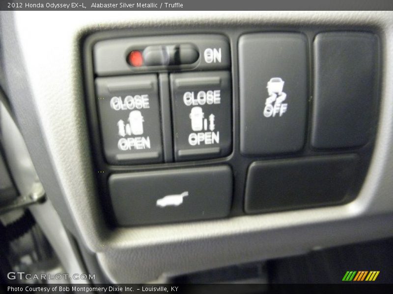 Alabaster Silver Metallic / Truffle 2012 Honda Odyssey EX-L
