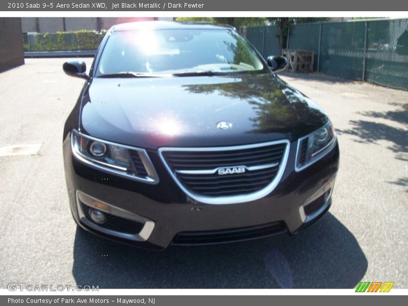 Jet Black Metallic / Dark Pewter 2010 Saab 9-5 Aero Sedan XWD