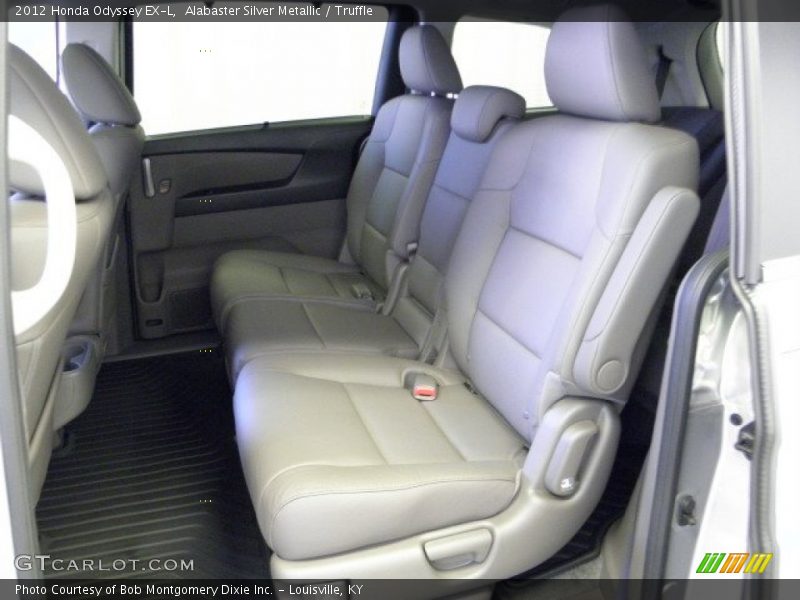 Alabaster Silver Metallic / Truffle 2012 Honda Odyssey EX-L