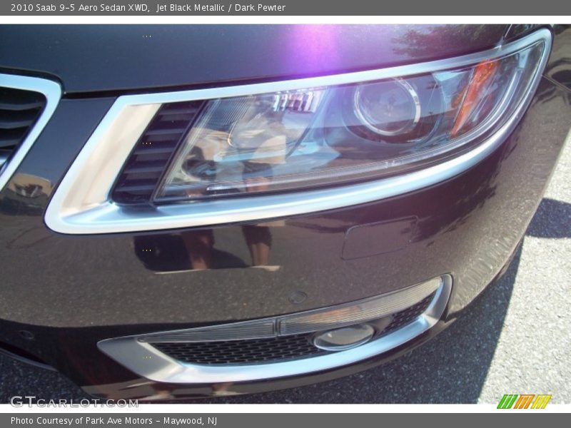 Jet Black Metallic / Dark Pewter 2010 Saab 9-5 Aero Sedan XWD