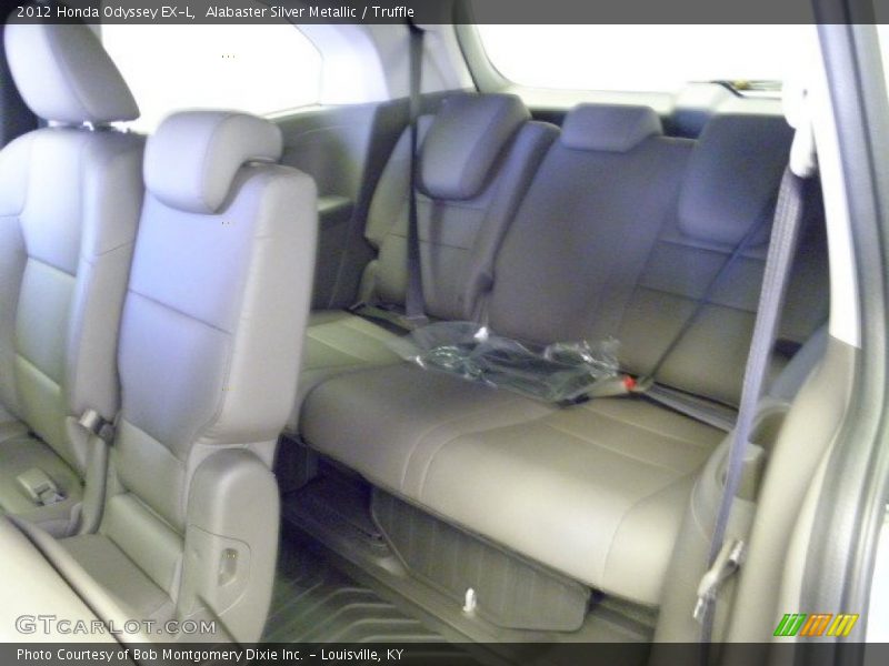 Alabaster Silver Metallic / Truffle 2012 Honda Odyssey EX-L