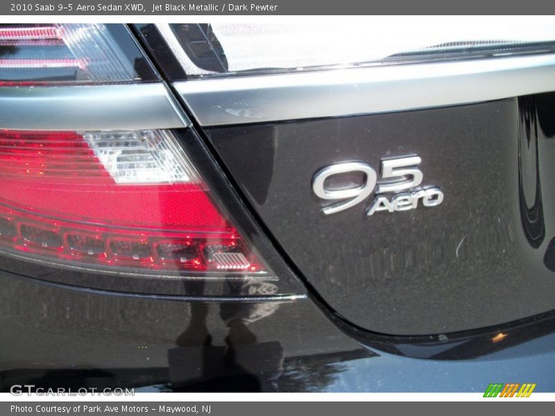 Jet Black Metallic / Dark Pewter 2010 Saab 9-5 Aero Sedan XWD