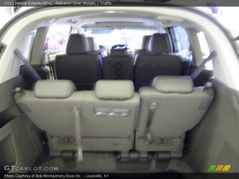 Alabaster Silver Metallic / Truffle 2012 Honda Odyssey EX-L
