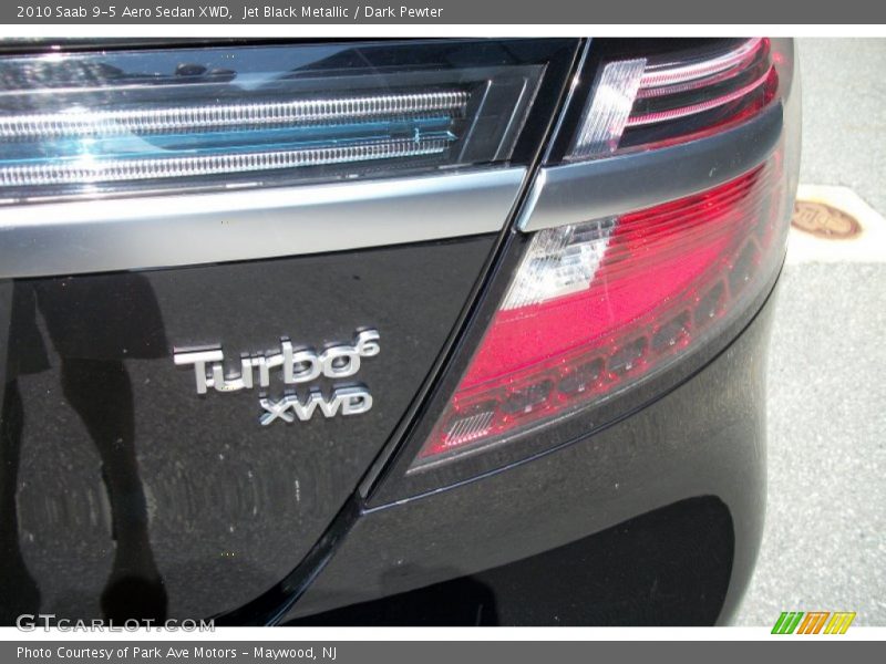 Jet Black Metallic / Dark Pewter 2010 Saab 9-5 Aero Sedan XWD